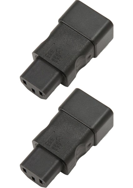 2 Adet IEC320 C20 Ila IEC320 C13 Güç Adaptörü Tak ve Çalıştır C20 Ila C13 Güç Soketi Adaptörü Ups Pdu Sunucusu Için Ups Soketi (Yurt Dışından)