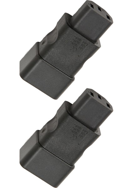 2 Adet IEC320 C20 Ila IEC320 C13 Güç Adaptörü Tak ve Çalıştır C20 Ila C13 Güç Soketi Adaptörü Ups Pdu Sunucusu Için Ups Soketi (Yurt Dışından)