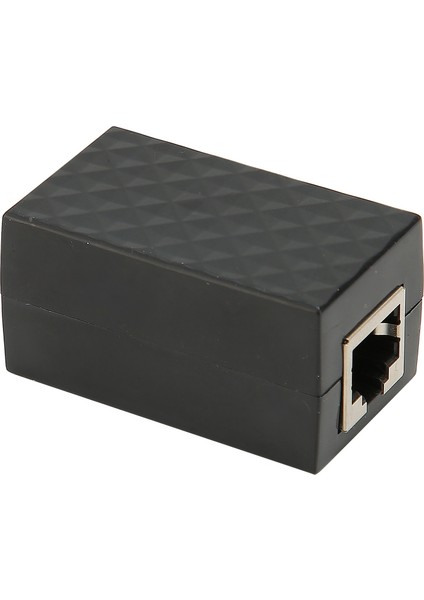 Ethernet Aşırı Gerilim Koruyucu RJ45 Dişi Poe Gigabit Lan Ağı Cat5 Cat6 Tak ve Çalıştır Yıldırım Koruması (Yurt Dışından)