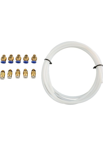 3D Yazıcı Için 1,75 mm Filament Pla Abs Için Pc4 M6 KJH04 M6 Pnömatik Bağlantı Parçalı Ptfe Boru (Yurt Dışından)