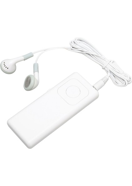 Mp3 Çalar Kayıpsız Ses Desteği 64G Hafıza Kartı Taşınabilir Küçük Müzik Çalar Öğrenciler Seyahat Iş Beyaz (Yurt Dışından)