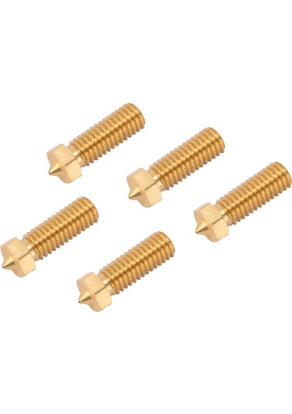 5 Adet Cht V6 3D Yazıcı Nozulu 3 Delik Yüksek Akış 30MOHS Sertlik Yüksek Akış Baskı Kafası Nozulu Ender 3 1.75MM Pla Abs 0.4mm (Yurt Dışından)