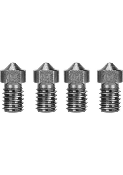 4 Adet Yazıcı Nozulu Yüksek Sıcaklık Korozyon Direnci Yazıcı Parçaları Sarf Malzemesi Sızıntı Sorununu Çözmek Için 1.75/0.4mm (Yurt Dışından)