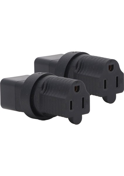 IEC320 C20 Ila 5‑15R Güç Adaptörü Erkek Ila 3 Pin Dişi Güç Soketi Adaptörü Sunucu Pdu Ups Güç Kaynağı Için 2 Adet 125V (Yurt Dışından)