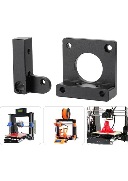 Mk8 Ekstruder Besleyici Dıy Kiti 3D Yazıcı Için Alüminyum Ekstruder Kiti (Kısa Saplı Sağ El) (Yurt Dışından)