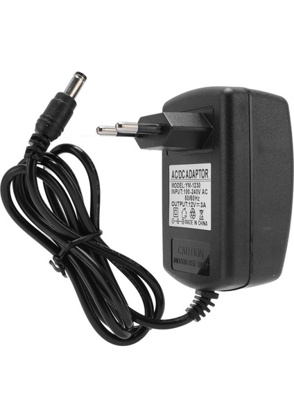 12V 3A Güç Kaynağı Adaptörü Şarj Cihazı 5.5x2.5mm Hoparlör LED Reklam Panosu LED Ekran Oyun Konsolu Telefon 37IN Kablo Ab Fişi (Yurt Dışından)