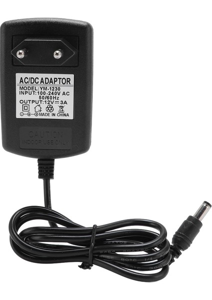 12V 3A Güç Kaynağı Adaptörü Şarj Cihazı 5.5x2.5mm Hoparlör LED Reklam Panosu LED Ekran Oyun Konsolu Telefon 37IN Kablo Ab Fişi (Yurt Dışından) modelleri