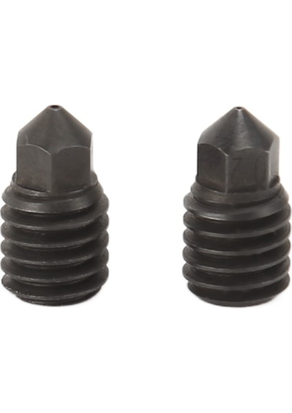 Bambu Lab X1 0.2mm 0.4mm Sertleştirilmiş Çelik 3D Yazıcı Çelik Nozul Için 2 Adet Hotend Nozul Onarım Değiştirme (Yurt Dışından)