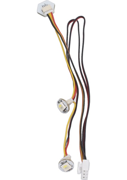 Voron 2.4 Sb Stealthburner Ekstruder Için 30AWG Ptfe Kablolarla Takılan Rgbw Mini Düğme Pcb LED 3D Yazıcı Aksesuarı (Yurt Dışından)