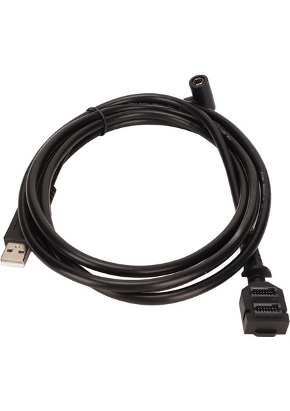 Verifone VX805 VX820 Çift 14PIN Idc DC5521 Dişi Güç Kaynağı Için USB Kablosu USB 2.0 Am 480MBPS Pvc Tarama Uzatma Kablosu (Yurt Dışından)