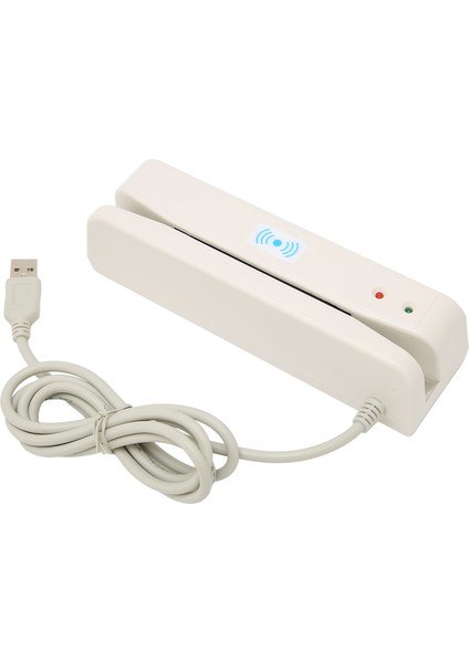 Kart Okuyucu Hafif USB Arayüzü 2 Yönlü Okuyucu Bankacılık Sistemi Için Kullanışlı Pratik Okuyucu (Yurt Dışından)