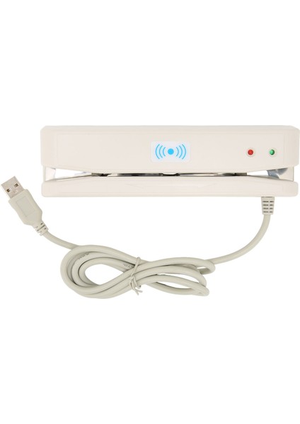 Kart Okuyucu Hafif USB Arayüzü 2 Yönlü Okuyucu Bankacılık Sistemi Için Kullanışlı Pratik Okuyucu (Yurt Dışından)