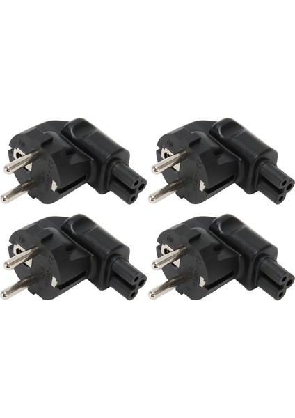 4 Adet Eu4.8mm - IEC320 C5 Güç Adaptörü Evrensel Standart Bilgisayar Güç Adaptörü 100‑ (Yurt Dışından) indirimleri