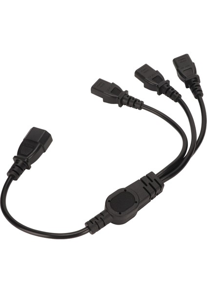 Iec 320 C14 Ila 3 x C13 Güç Kablosu Evrensel 1 Ila 3 Iec 320 C14 Erkek Ila 3 x C13 Dişi Y Ayırıcı Güç Adaptörü Kablosu (Yurt Dışından)