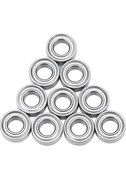 10 Adet MR105ZZ Krom Çelik Mini Bilyalı Rulman 6000 Rpm Aşınmaya Dayanıklı Aksesuarlar 3D Yazıcı Için (Yurt Dışından)