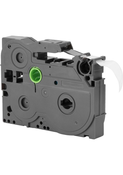TZE221 Ptouch Siyah Beyaz Lamine Etiket Bandı 9mm BT-221 ile Uyumludur (Yurt Dışından) fırsatları