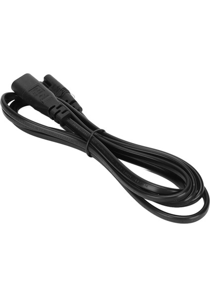 IEC320 C8 Ila IEC320 C7 Güç Kablosu Su Geçirmez Isıya Dayanıklı Adaptör Uzatma Kablosu 5,9 Ft 100‑240 V (Yurt Dışından)