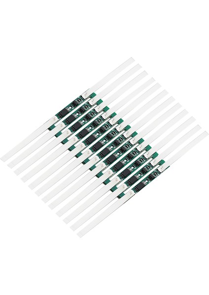 10 Adet 3.7V Li Ion Pil Koruma Kartı Aksesuarı 2‑3A Akım Nikel 18650 Aşırı Deşarj Li Ion Pil Kartı (Yurt Dışından)