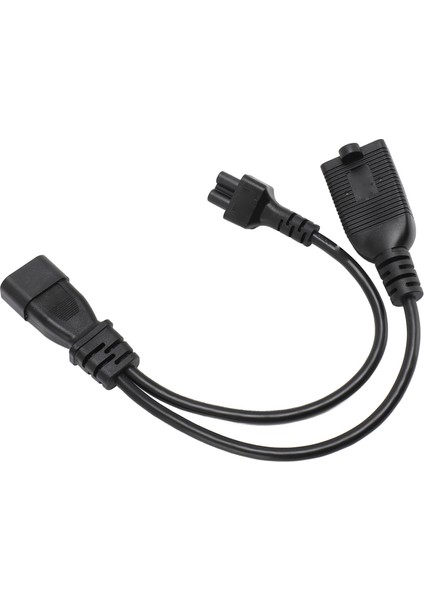 IEC320 C14 Ila C5 ve Nema 5‑20R Güç Kablosu IEC320 C14 Erkek Ila C5 ve Nema 5‑20R Dişi Y Ayırıcı Güç Kablosu 32 cm (Yurt Dışından)
