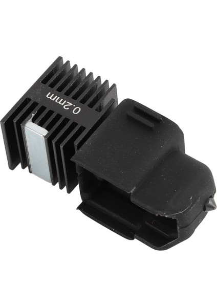 3D Yazıcı Sıcak Uç Takımı Silikon Kapaklı Krom Kaplamalı Pirinç Isıtma Bloğu 3D Yazıcı Ekstruder Sıcak Uç Bambu Lab A1 Mini A1 0.2mm (Yurt Dışından)