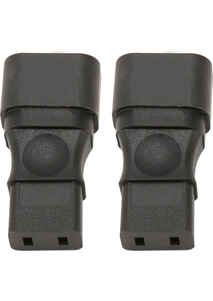 IEC320 C14 - C9 Güç Adaptörü Erkek - Dişi 6A 250V Güç Soketi Adaptörü Pdu Sunucu Ups Soketi 2 Adet (Yurt Dışından)