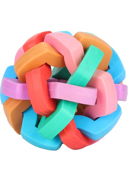 Köpek Yavrusu Oyuncak Renkli Yumuşak Gıcırtı Köpek Oyuncak ile Iç Çan Pet Interaktif Toysmedium (Yurt Dışından)