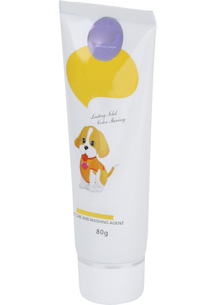 Hayvan Saç Boyası Jel Yarı Kalıcı Geçici Pet Kürk Boyama Kullanımı Kolay Evcil Hayvan Malzemeleri (Lavanta Mor 80ML) (Yurt Dışından) fiyatları