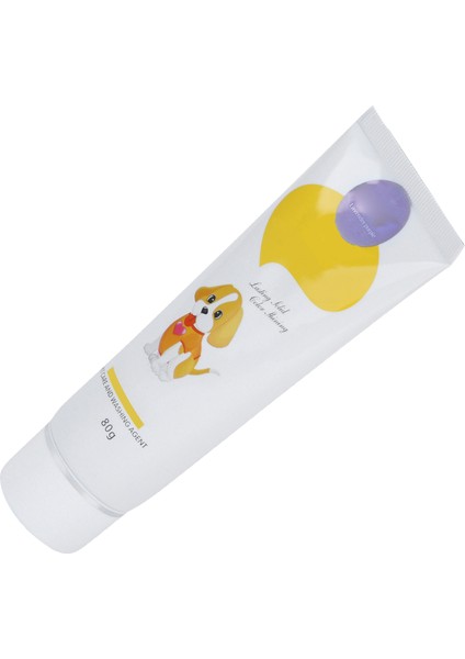 Hayvan Saç Boyası Jel Yarı Kalıcı Geçici Pet Kürk Boyama Kullanımı Kolay Evcil Hayvan Malzemeleri (Lavanta Mor 80ML) (Yurt Dışından) modelleri