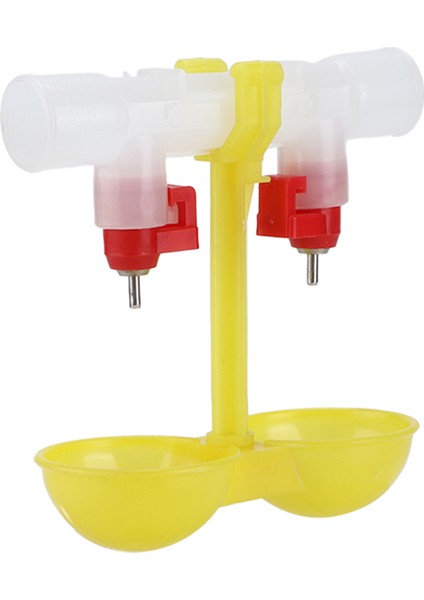 Çift Tavuk Meme Waterer Tiryakisi Otomatik Asılı Içecek Bardakları Poultry1 / 2 Boru (Yurt Dışından)