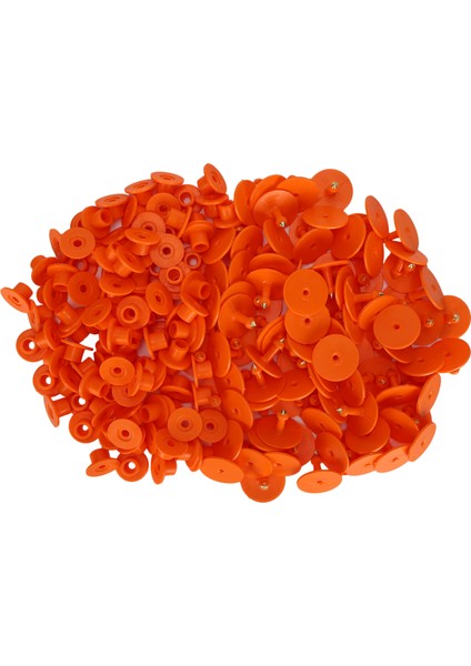 100 Adet Kalınlaşmış Koyun Kulak Etiketi Numarası Işaretleyici Kimlik Kartı Bilgi Yönetimi Étiquette D ' Oreille Turuncu Sans Mot (Yurt Dışından) fırsatları