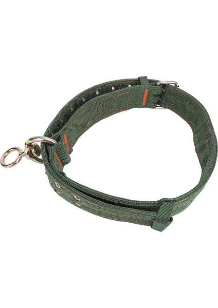 Sığır Yaka Naylon Kalınlaşmış Ağır Inek Gösterisi Yaka Metal Toka ve Çekiş Zinciri At Köpek Orta Boy (Yurt Dışından)