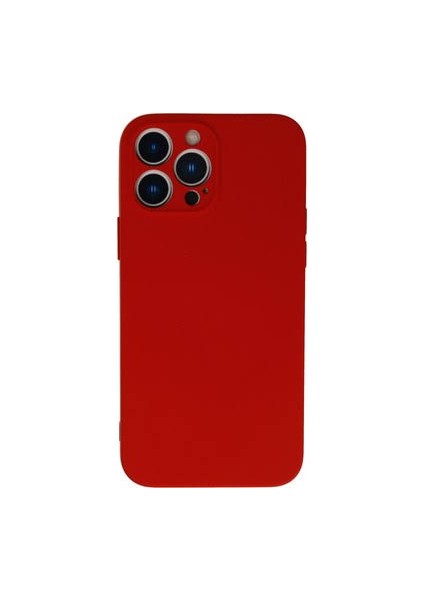 Iphone 13 Pro Max Uyumlu 3'lü Lansman Kamera Korumalı Kılıf Seti Dış Yumuşak İçi Kadife