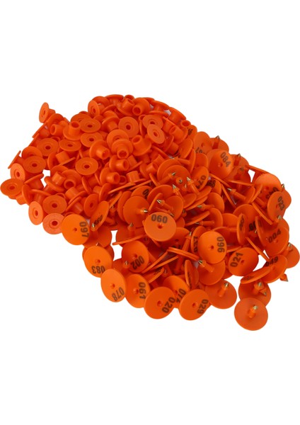 100 Adet Kalınlaşmış Koyun Kulak Etiketi Numarası Işaretleyici Kimlik Kartı Bilgi Yönetimi (Yurt Dışından) fiyatları