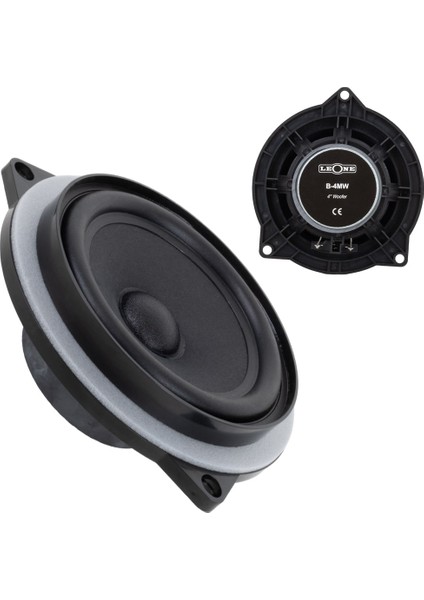 Leone B-4mw 10 cm 50 Watt Max 100 Watt Oto Hoparlör (Magnet: 60X10MM) (5131)