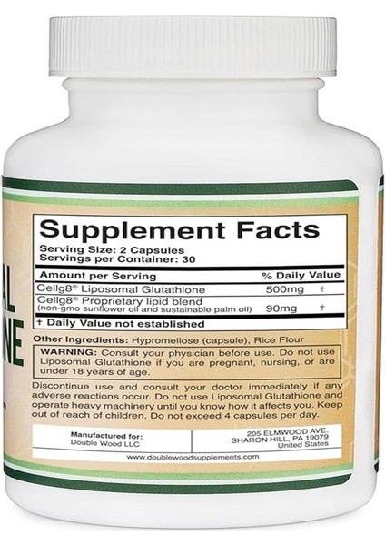 Liposomal Glutatyon 500 mg – 60 Kapsül – Yüksek Emilimli Gıda Takviyesi modelleri