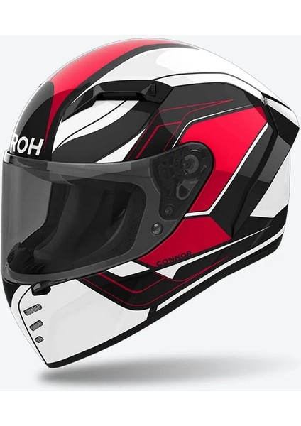 Aıroh Connor Dunk Red Gloss Kask