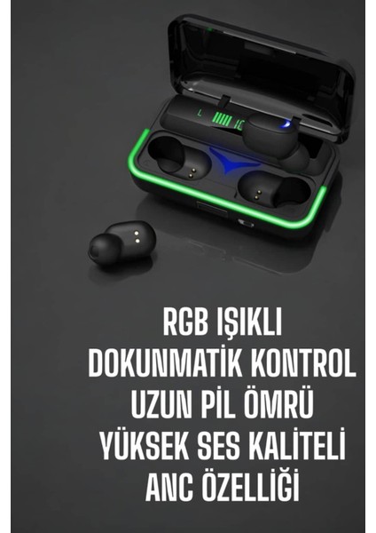 Dijital Şarj Göstergeli E10 Kulaklık
