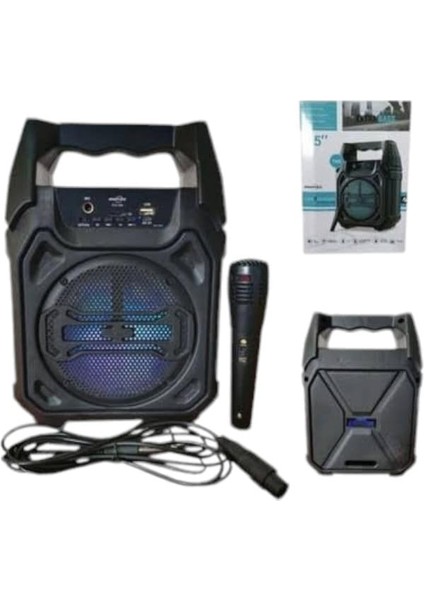 Bluetooth Hoparlör - 6.5 Inç 12 83 Kablosuz, Şarjlı, Taşınabilir