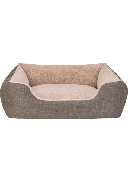 Echo Varro Kahve-Bej Köpek Yatağı L 85X105CM Nrmsa
