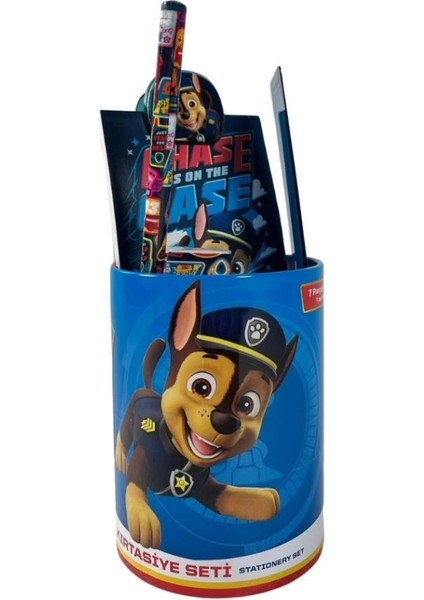 Paw Patrol Metal Kalemlikli 7 Parça Kırtasiye Seti modelleri