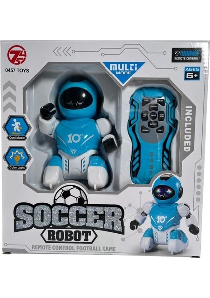 Uzaktan Kumandalı Top Oynayan Robot