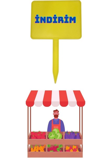 15 Adet Yaz Sil Sapla Küçük Boy Bakliyat Etiketliği Manav Etiketliği Pazarcı Etiketi fiyatları