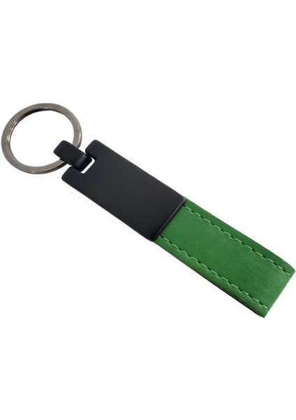 Yeşil Deri Metal Anahtarlık fiyatları