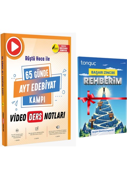 65 Günde Ayt Edebiyat Video Ders Notları ve Başarı Rehberim Hediyeli