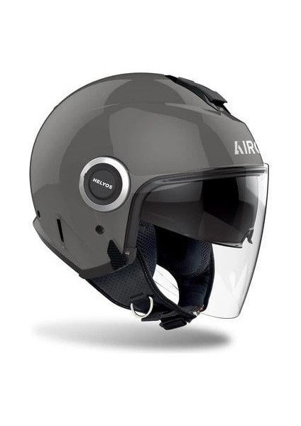 Aıroh Helyos Dark Grey Gloss Kask