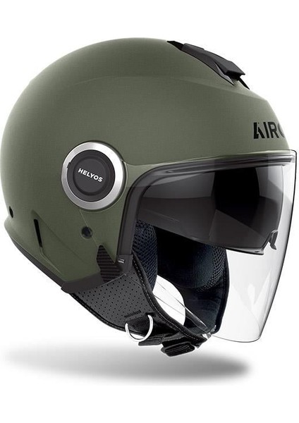 Aıroh Helyos Mılıtary Green Matt Kask