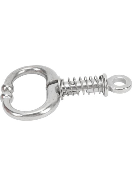 Sığır Burun Halkası Metal Paslanmaz Çelik Inek Kargaburun Yay Tipi Sığır Burun Mandalı Hayvanlar Ekipmanları Hayvancılık Için Küçük (Yurt Dışından)