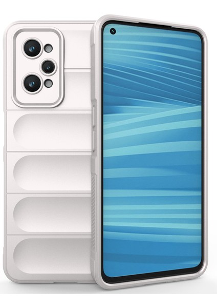 Realme Gt2 5g Kılıf Optimum Silikon - Krem Inslm