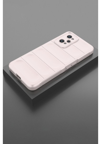 Realme Gt2 5g Kılıf Optimum Silikon - Krem Inslm