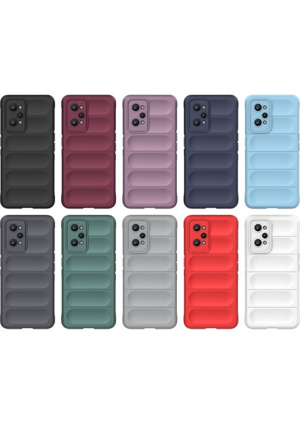 Realme Gt2 5g Kılıf Optimum Silikon - Krem Inslm